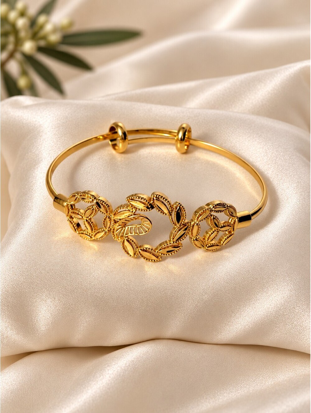 Gold Plated Girls Bracelet